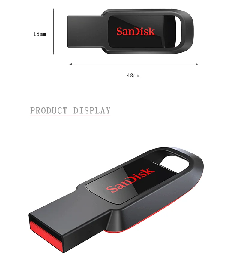 SanDisk CZ61 USB флеш-накопитель 128 ГБ/64 Гб/32 ГБ/16 ГБ флеш-накопитель флеш-диск USB 2,0 флеш-накопитель карта памяти usb диск USB флеш-накопитель Новинка