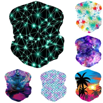 

Fashion Unisex Face Mouth Cover Mask Men And Women Outdoor Headband Scarf Neck Windproof Sun Protection Bandana 2020