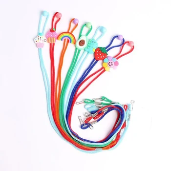 

5pcs Adjustable Mask Extension Rope Convenient Mask Rest & Ear Holder Rope Hang on Neck String, Face Mask Lanyard with Buckles