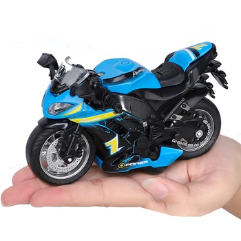 

New Inertial Motorcycle Car Simulation Motorcycle Model Light Music Alloy Educational Automation Interactive Cool Model Hobbies