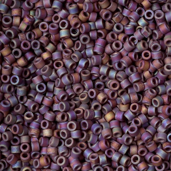 

FAIRYWOO 5 Grams/Bag Miyuki Bead DB884 Matte Colorful Purple Beads DIY Accessories Jewelry Making Kit Wholesale Seedbead 11/0