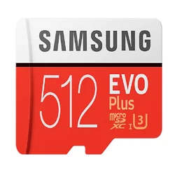SAMSUNG – carte Micro SD EVO +, 32 go/64 go/128 go/256 go/512 go, SDHC, classe 10, 100 mo/s, TF/SD, SDXC, UHS I 
