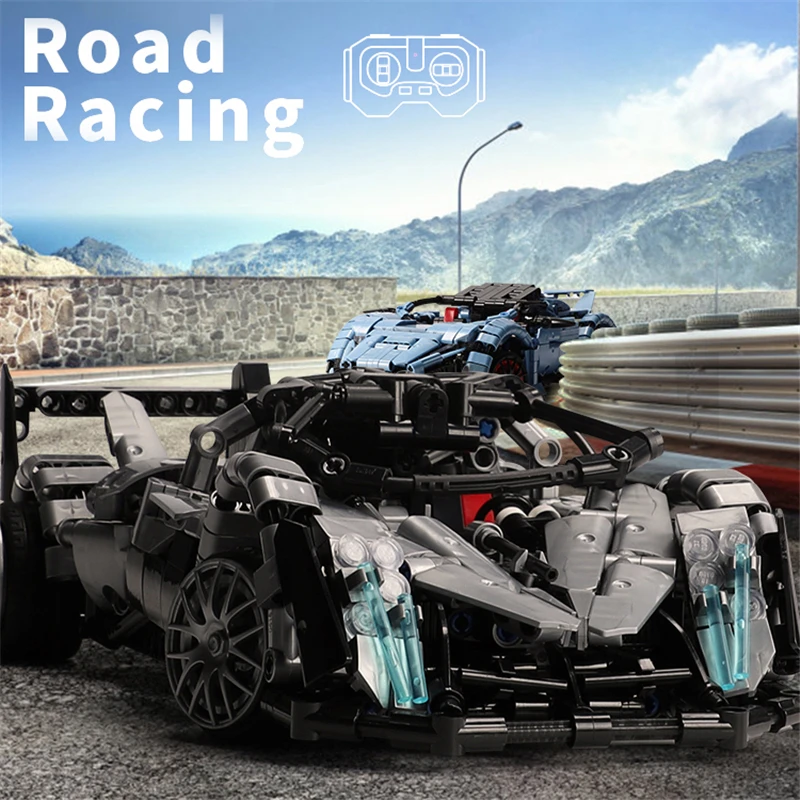 

NEW Legoinglys car Remote Control Blocks Technic Car Series 2 Styles Racing Car Building Blocks Bricks Compatible kids gifts