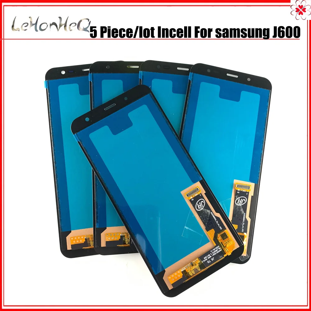5 шт. ЖК дисплеи для Samsung Galaxy J6 2018 J600 J600F J600G/DS|Экраны мобильных телефонов| |