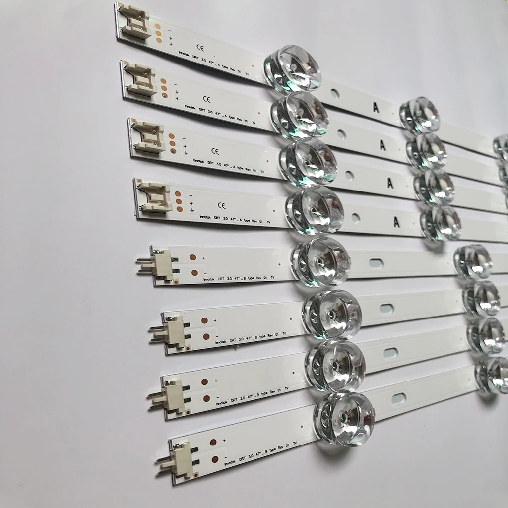 

LED Backlight strip 9 Lamp For LG 47" TV innotek DRT 3.0 47" 47LB6300 47GB6500 47LB652V 47lb650v LC470DUH 47LB5610 47LB565V