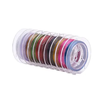 

10 Rolls 7-strand Diy Jewelry Findings & Components Memory Steel Wire Mixed Color Bracelet Earrings Accessories Diy Material