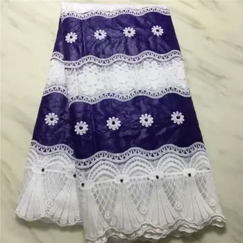 

bazin riche getzner brocade jacquard fabric with beads African 100% cotton embroidery Milk silk lace fabric 5yards for dress