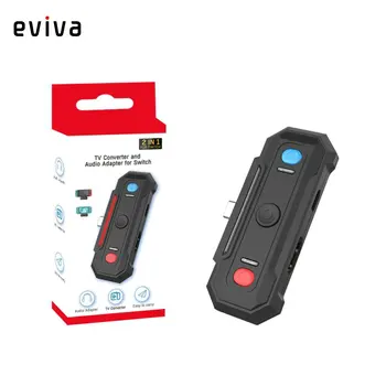 

For Nintend Switch Audio Base Bluetooth Adapter Transmitter For Switch Lite USB Type-C Holder Converter