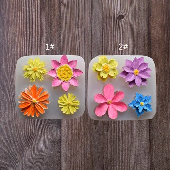 

1pc Sunflower DIY Transparent UV Resin epoxy Silicone Mold for DIY Making Accessories Jewelry resin art