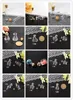 300pcs Heart/Tube/Square/Water Drop/XO/Flat/Flower/Star Mix Shape Mini Glass Bottles with Clear Cork Stopper Tiny Vials Jars 4