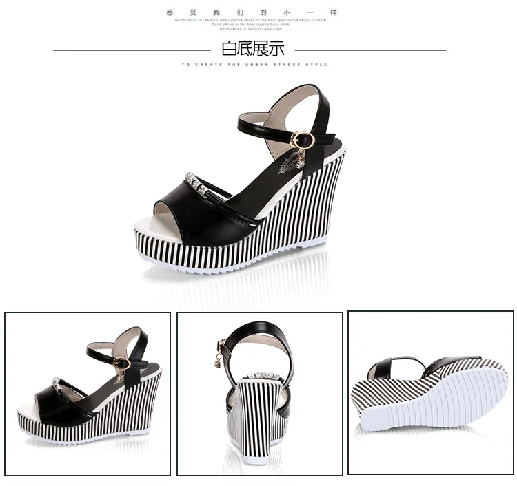 Women's Platform Wedges Waterproof Sandals