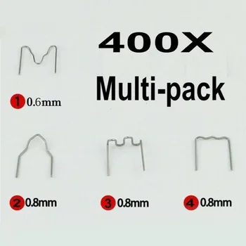 

Parts Hot Stapler Accessories Staples 400pcs/Set Wave Pre-Cut Car Damaged