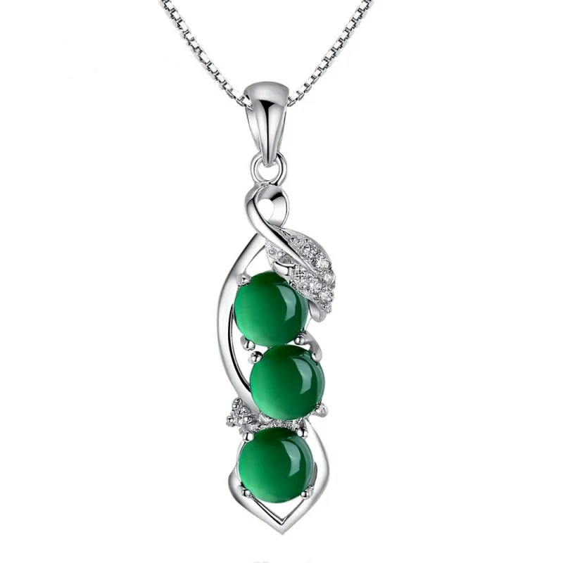 Natural Green Emerald Topaz Pendants 925 Silver 45cm Necklace Jade Bizuteria for Women Silver 925 Jewelry Joya Gemstone Pendants pendant necklace silver necklace silver pendant
