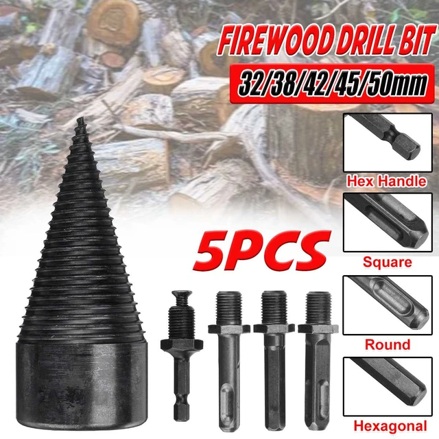 Foret séparateur de bois de chauffage 32mm - YWEI - Coupe rapide et  efficace - Tige ronde/carrée/hexagonale