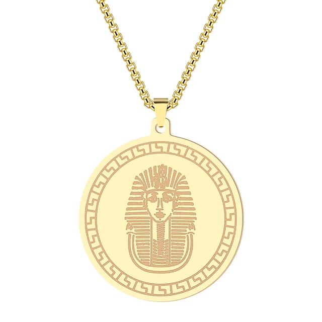 Dainty Mythology Medusa Gorgon Necklace Women Men Ancient Greek Symbol Jewelry  Stainless Steel Pagan Necklace Collar SPA131