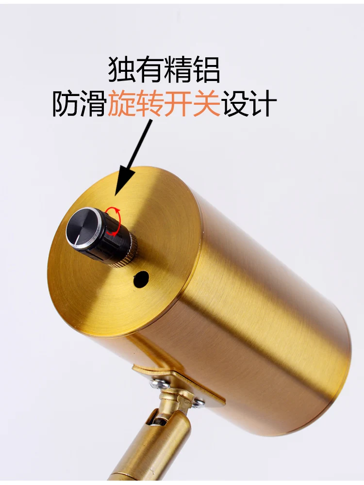 Nordic modern office computer desk work table lamp LED business simple light luxury creative long arm eye table lamp
