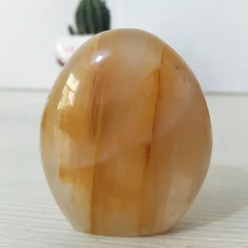 

Natural stone yellow hematoid quartz crystal display home decoration stone color romantic Multi-inclusions Crystal