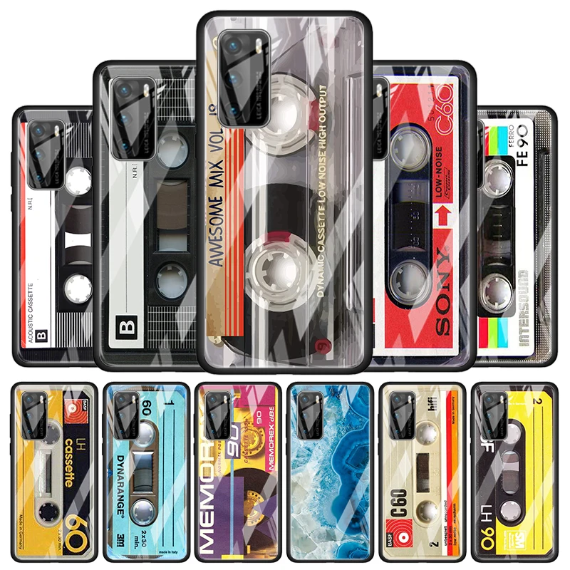 Классическая старая кассета для Huawei P40 P30 Pro Plus P20 P10 Lite P Smart Z 2021 2020 2019 Роскошный