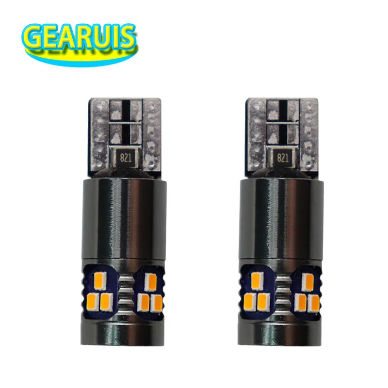 100 шт. T10 canbus 18 smd светодиодный 2 Вт светодиодный объектив Слим 30*10*9 мм W5W Стоянкы Автомобилей Автомобиля светильник источник хвост боковые лампы белого цвета-красный, желтый, 12 V-20 V