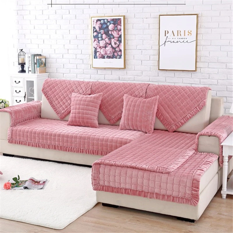 Ekose Pelus Kumas Kanepe Ortusu Avrupa Tarzi Yumusak Kayma Kis Kalinlasma Dayanikli Slipcover Koltuk Havlusu Oturma Odasi Dekor Icin Sofa Cover Aliexpress