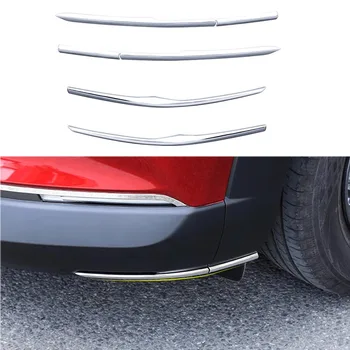 

Car Stainless Steel Front and Rear Corner Protection Strips Trim Cover Decorative for Mazda CX30 CX-30 2020 2021 Car Accessories