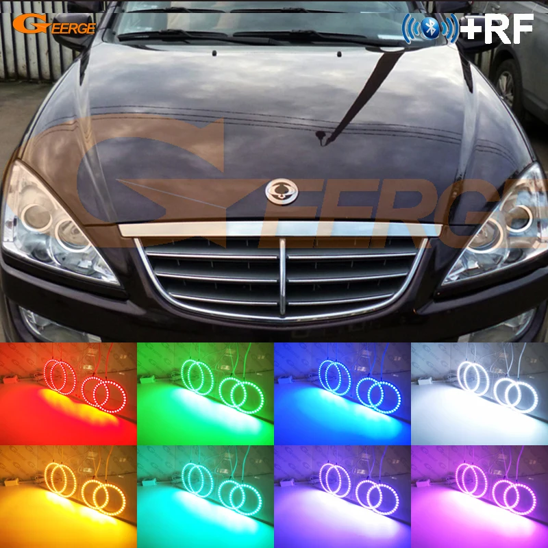 Для Ssangyong Kyron 2005-2014 Дневной светильник BT App RF дистанционное управление ультра
