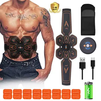 

Abdominal Muscle Stimulator Waist Train Slimming Belt Fitness Fat Burner Patch Anti Cellulite Electric Lose Weight Tool EMS