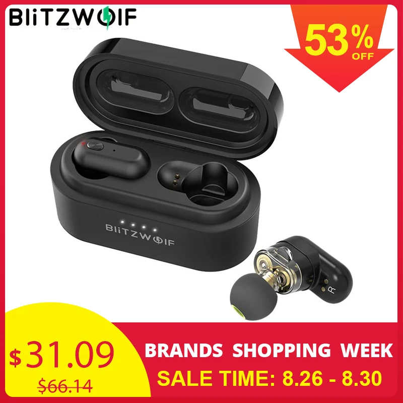 2111.53 руб. 53% СКИДКА|[Двойной Динамический драйвер] Blitzwolf BW FYE7 TWS Bluetooth 5,0 наушники вкладыши бас стерео двусторонние звонки наушники с зарядным устройством-in Наушники и гарнитуры from Бытовая электроника on Aliexpress.com | Alibaba Group