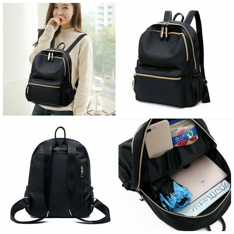 NoEnName-Null Модный женский рюкзак с защитой от кражи сумка на плечо сумка для ноутбука многофункциональная Водонепроницаемая дорожная сумка