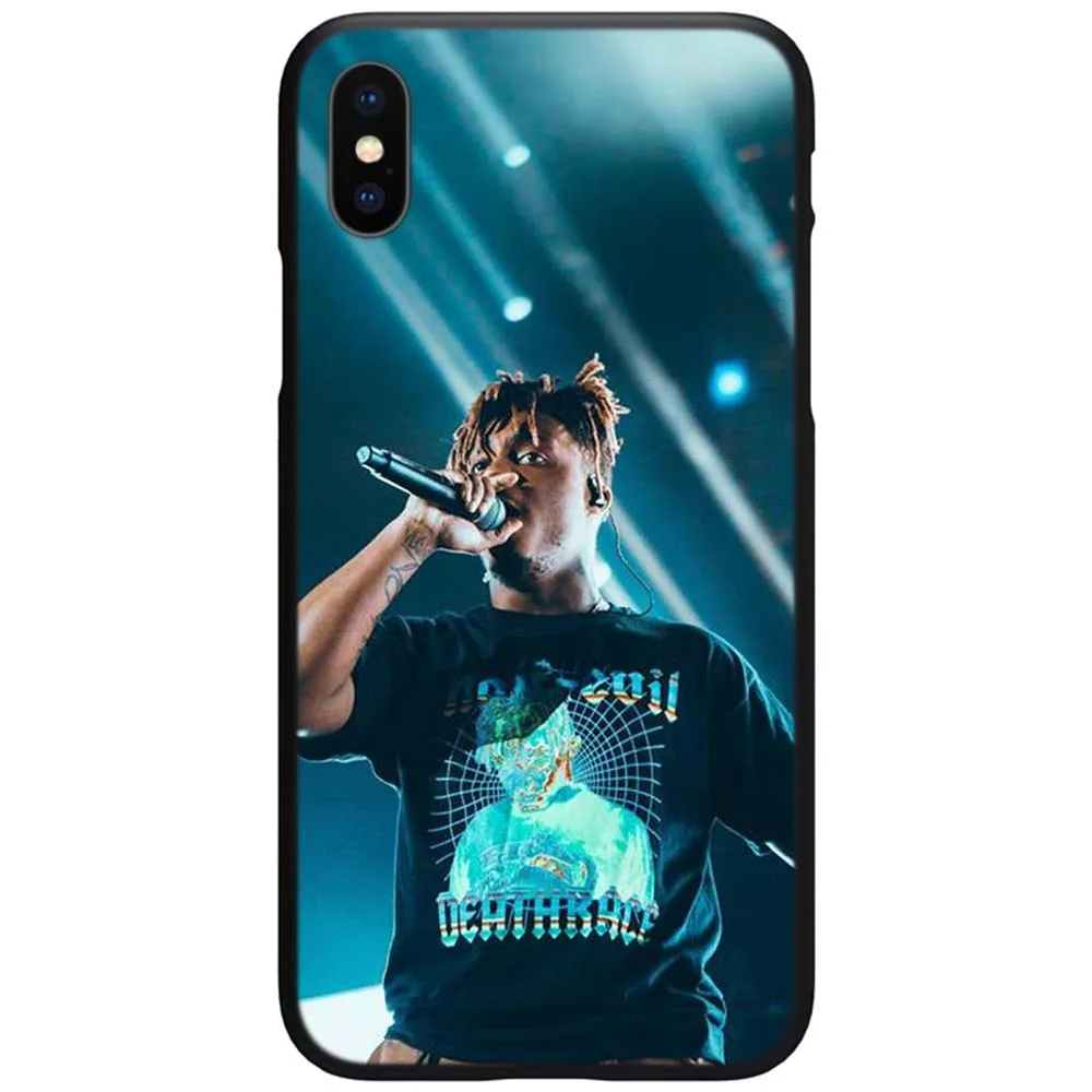 Q16 Juice WRLD TPU чехол для телефона Apple iPhone 6 6S 7 8 Plus 5 5S SE X XS MAX XR силиконовый мягкий чехол - Цвет: 16