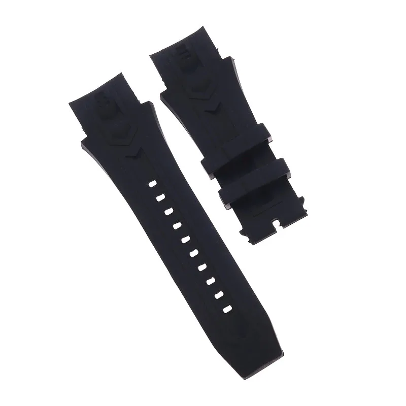 Высокое качество 35 мм x 26 мм черный силиконовый для часов Ремешок для Invicta болт мужской ремешок для часов браслет ремень спортивный водонепроницаемый