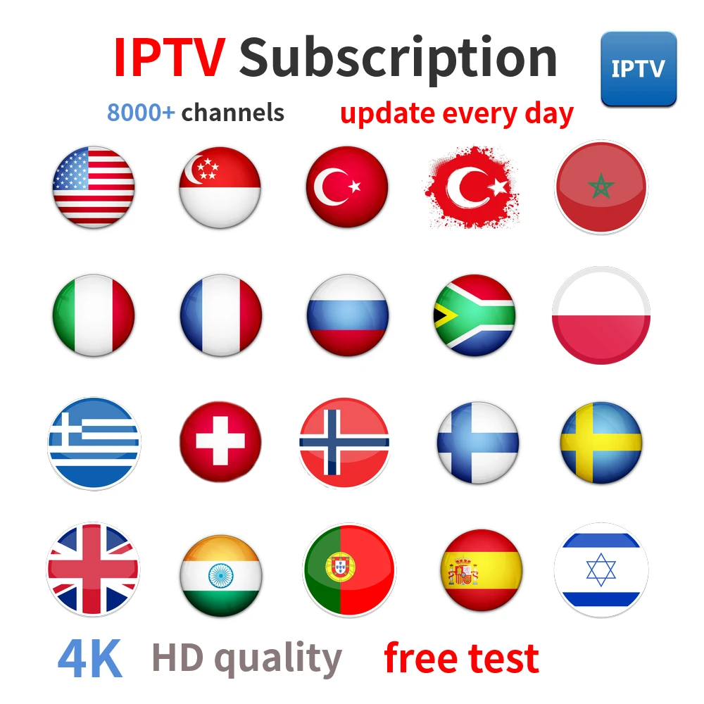 Мировое IPTV 1 год ip tv подписка 10000+ lives UK Netherland Africa CN для Smart tv Android Box Ip tv m3u подписка горячая распродажа
