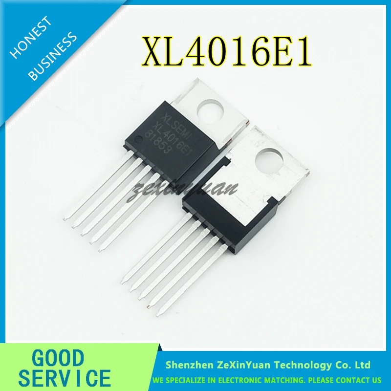 2pcs/lot Xl4016e1 Xl4016e Xl4016 4016 40v 80a To220-5 Step-down Ic Dc ...