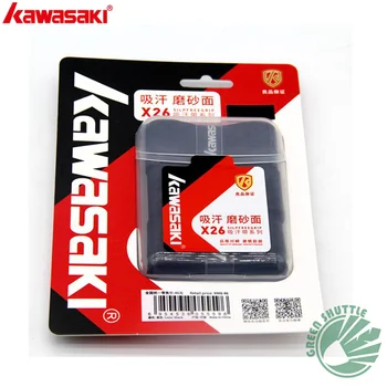 

2020 New Top Quality Kawasaki Badminton Overgrip X26 X102 Thin Type Tennis Grips Rackets Hand Glue Overgrips For 3 Rackets
