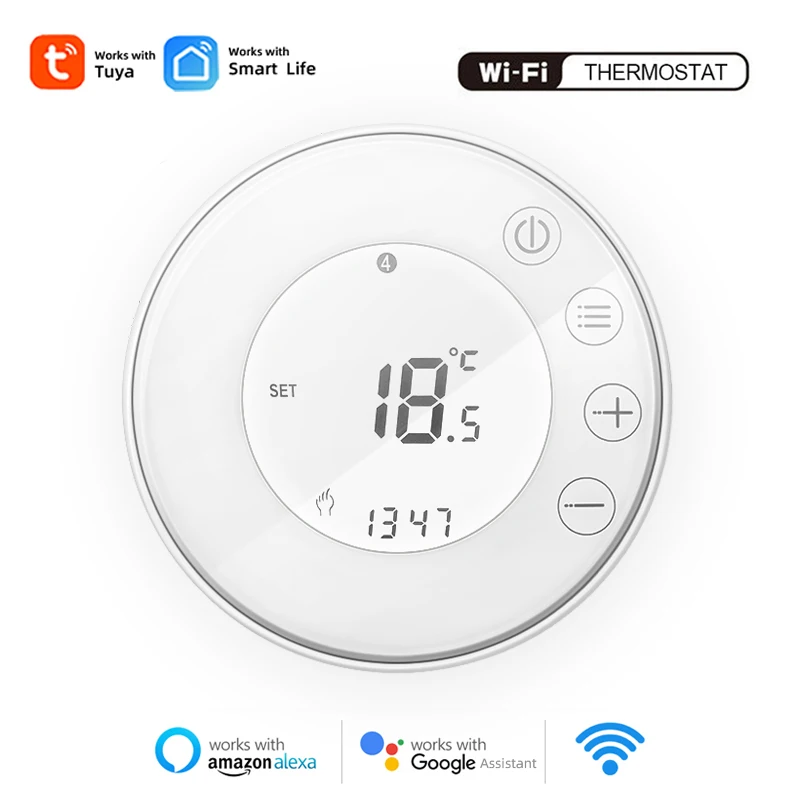 Регулятор температуры Tuya Smart Life регулятор нагрева пола воды газа газового