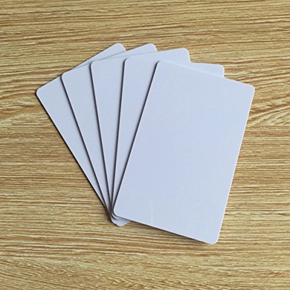 

13.56MHz RFID Card ISO14443A NFC MF 1k S50 Blank Card Readable Proximity IC Card Animal Access PVC (Pack of 10/50/100)