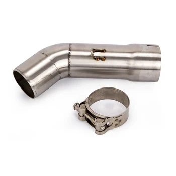 

Motorcycle Full Exhaust System Muffler contact Middle Link Pipe Slip On For Yamaha FZ8N FZ8 FZ800 2010 2011 2012 2013 2015