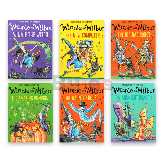 Winnie and wilrs-: The Spooky Collection - 6 libri, libri divertenti da  leggere e simpatici disegni, libri inglesi per bambini - AliExpress