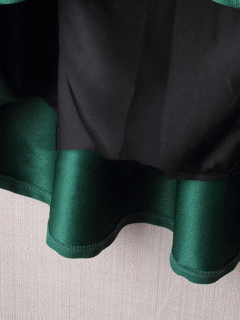 Bow pleated skirt women high waist korean short midi skirt female 2020 fashion A line spring autumn women skirts clothes DR1404 (6)