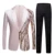 Мужская черная блестка Party Blazer Slim Fit Wedding Party Suit Jackets High Quality singer high density sequined Blazer suits