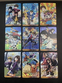 

9pcs/set Jump Autograph Dragon Ball Toriko CaptainTsubasa Arale Super Saiyan Goku Hobby Collectibles Game Collection Cards Limit