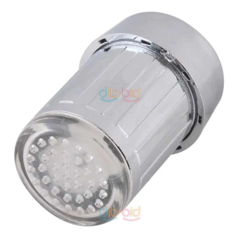 Насадка смесителя Насадки для душа поток света воды светодиодный Кухня водопроводный кран ванной комнаты Filte Творческий Температура Сенсор