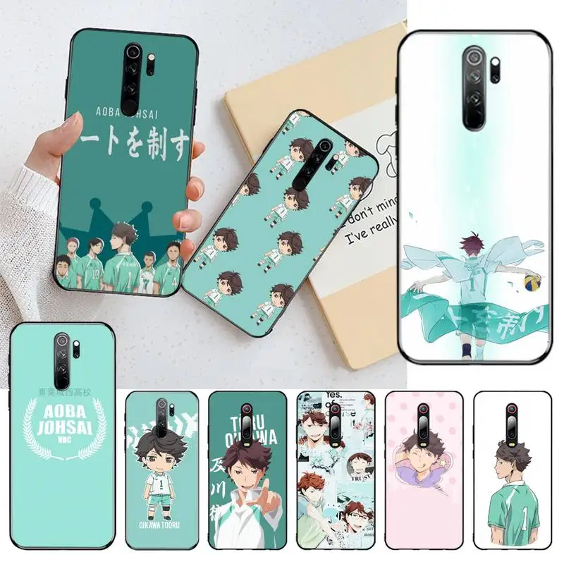 NBDRUICAI anime Haikyuu Oikawa DIY Painted Bling Phone Case for Redmi Note 8 8A 8T 7 6 6A 5 5A 4 4X 4A Go Pro | Мобильные телефоны