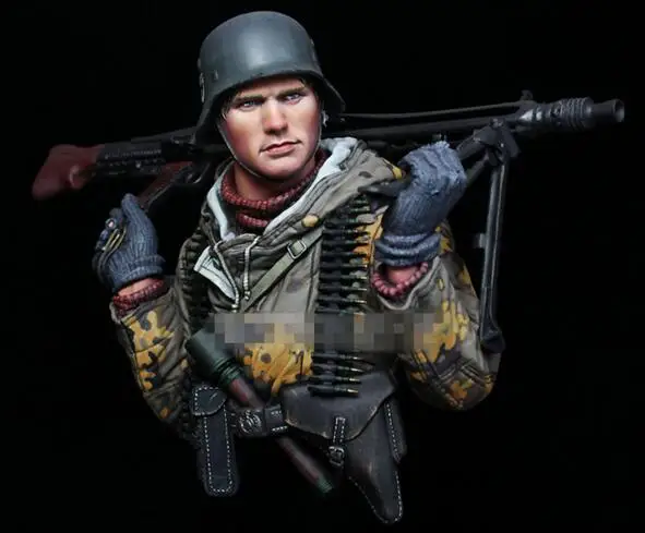 

1/10 Resin Bust Man Soldier Not Assembled Uncolored