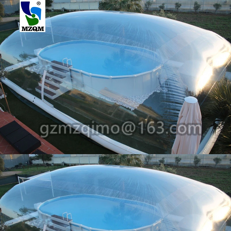 inflatable pool dome