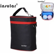 Insular большой емкости детский термос еда и формула бутылка для молока сумка для путешествий малыш сумка для термоса герметичный контейнер подогреватель молока