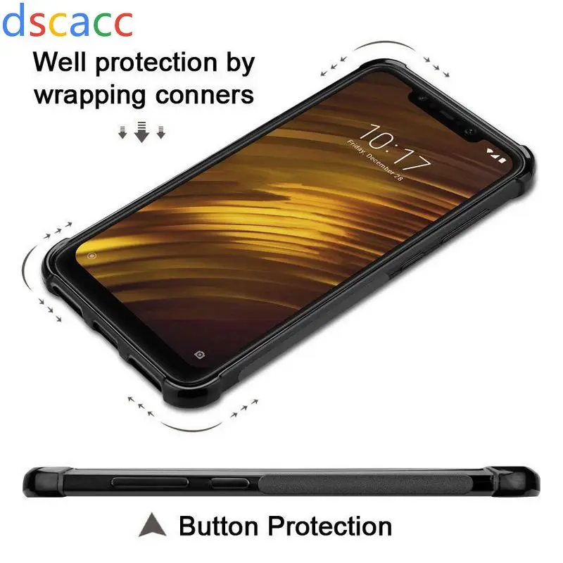 Чехол из углеродного волокна DSCACC для sony XZ4 Compact Xperia XZ4 L3 XA3 Ultra XZ3 XZ2 Premium XA2 Plus Compact 100 шт