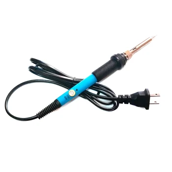 

Adjustable Temperature Welding Soldering Iron 60W Electric Soldering Iron +10pcs 900M-T Iron Tip Portable Welding Repair Yools