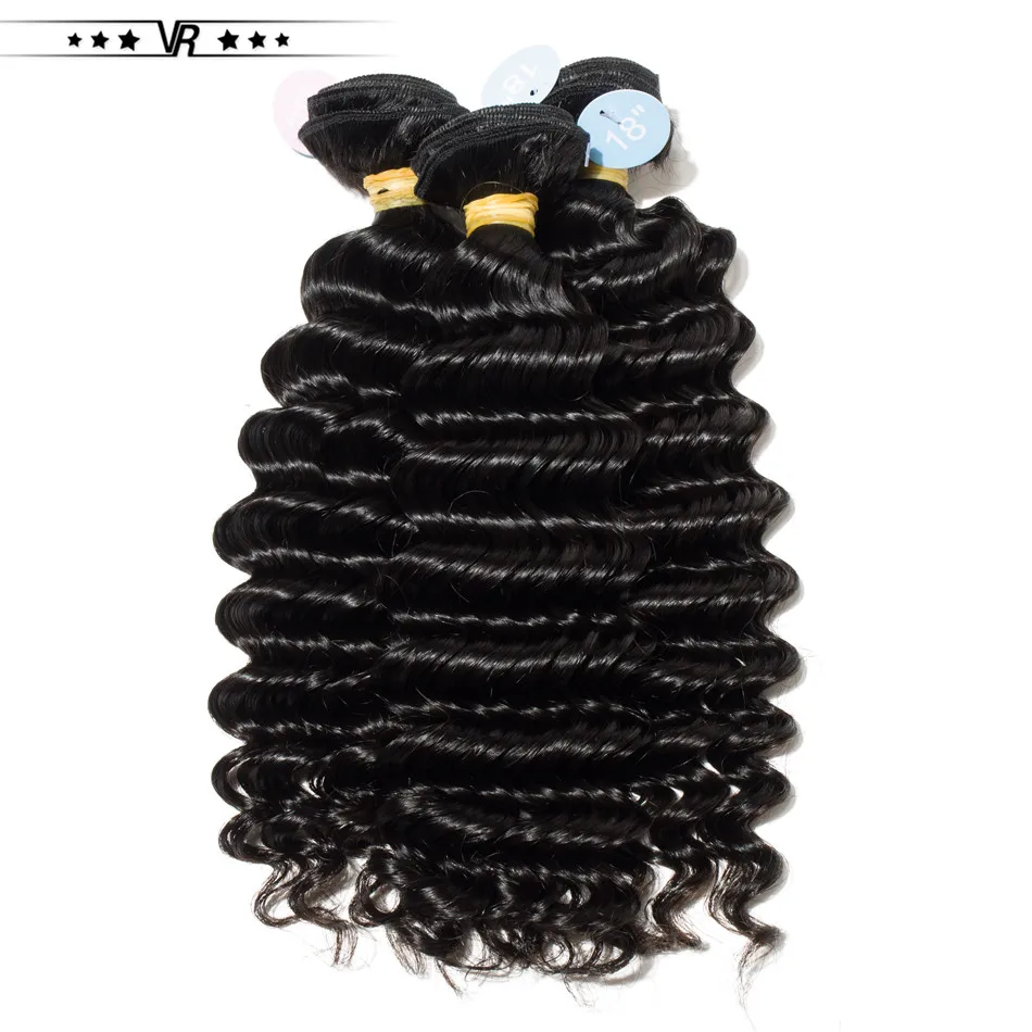 

Star Quality Peruvian Deep Wave Bundles 100% Cuticle Aligned Virgin Hair Extensions