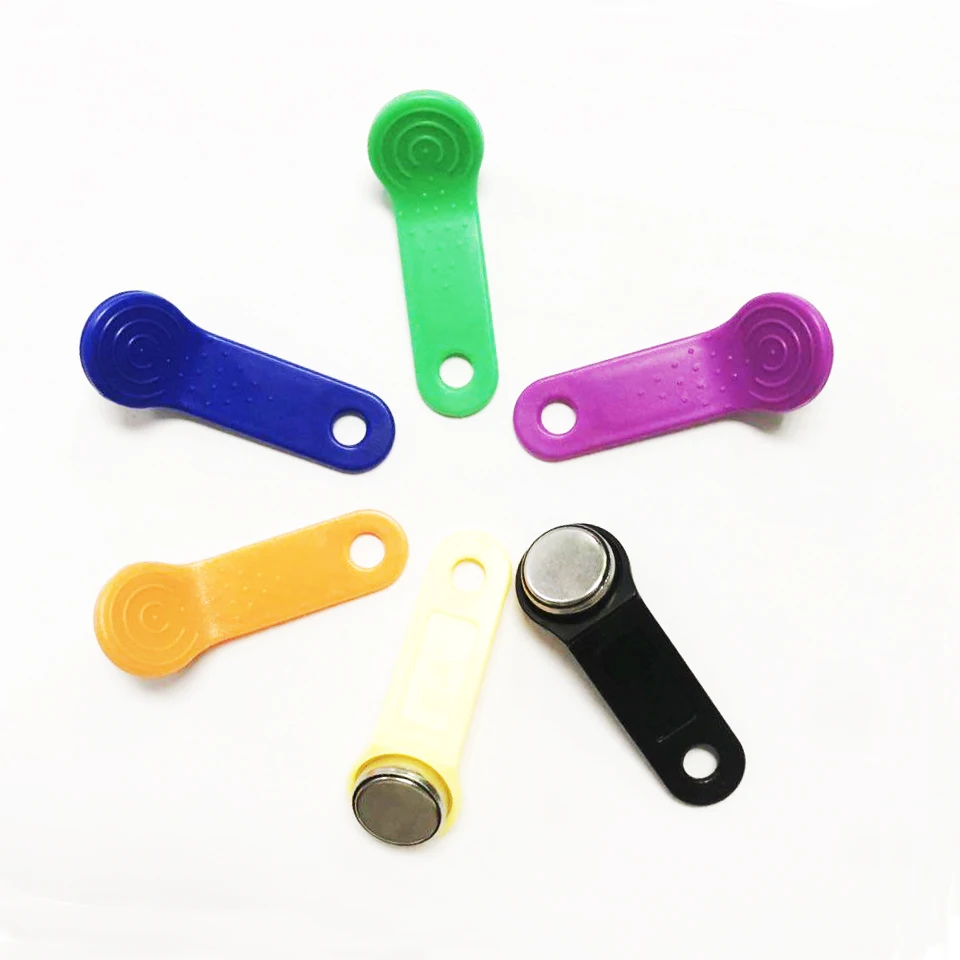 100 шт./лот, Перезаписываемый RFID сенсорный ключ памяти RW1990, iButton для копировальной карты, сауна, Даллас, ключи, карты